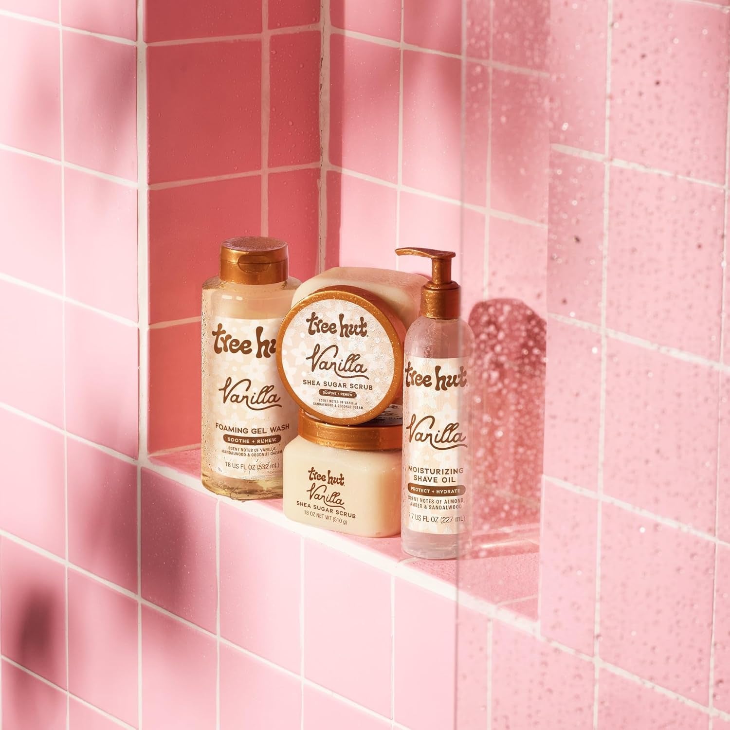 Vanilla Shea Sugar Exfoliating & Hydrating Body Scrub, 18 Oz