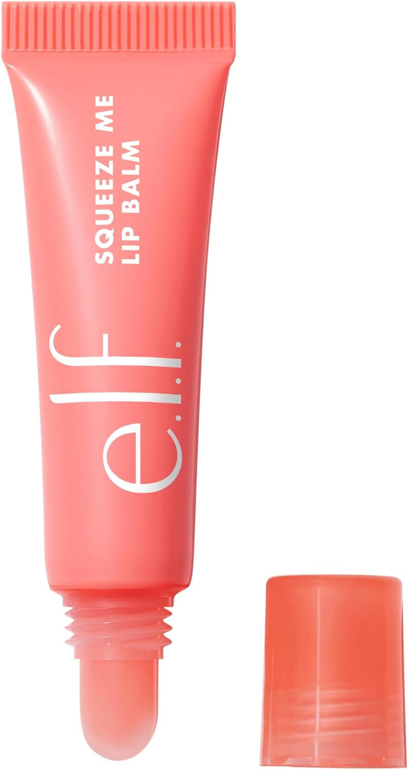 Squeeze Me Lip Balm, Moisturizing Lip Balm for a Sheer Tint of Color, Infused with Hyaluronic Acid, Vegan & Cruelty-Free