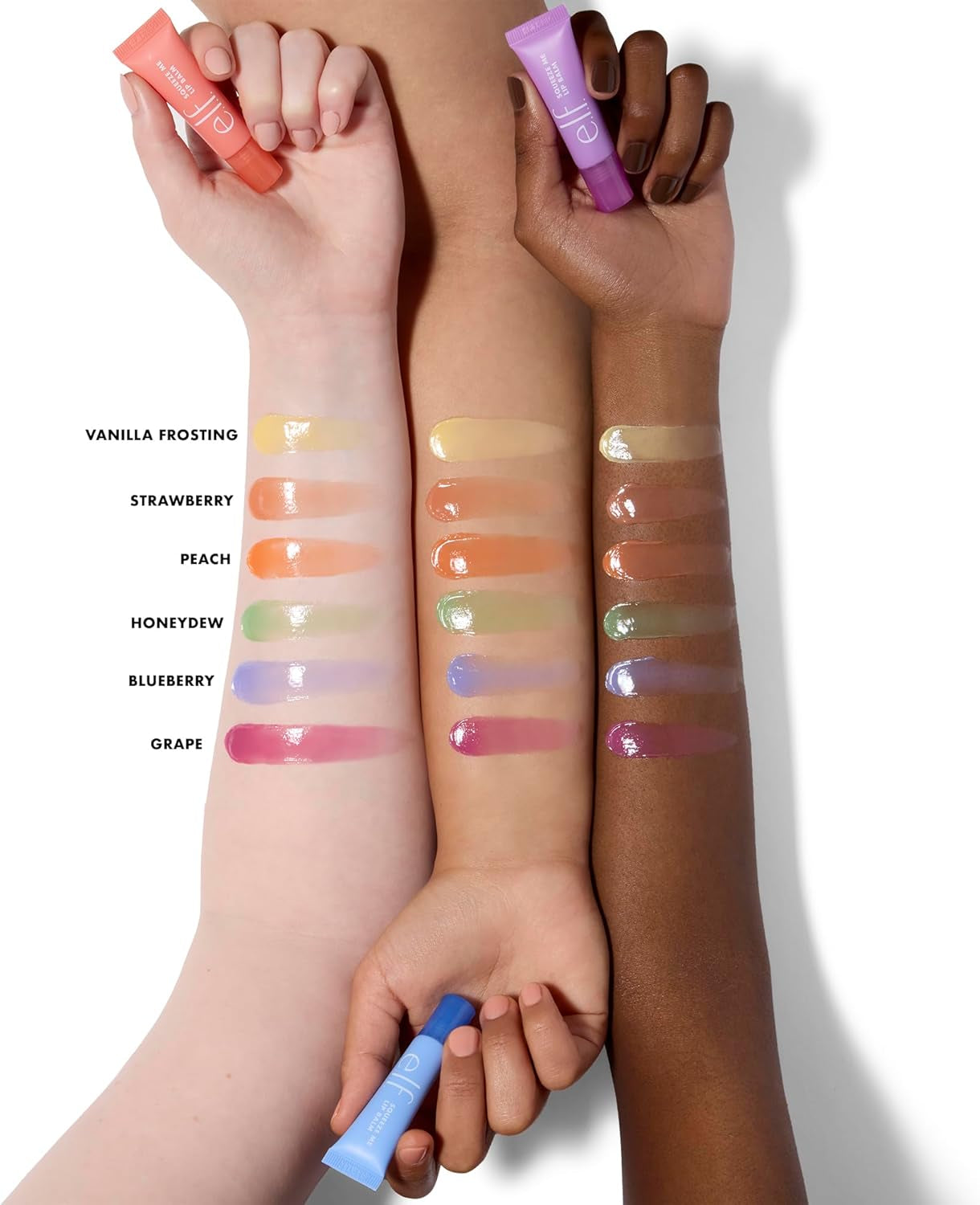 Squeeze Me Lip Balm, Moisturizing Lip Balm for a Sheer Tint of Color, Infused with Hyaluronic Acid, Vegan & Cruelty-Free