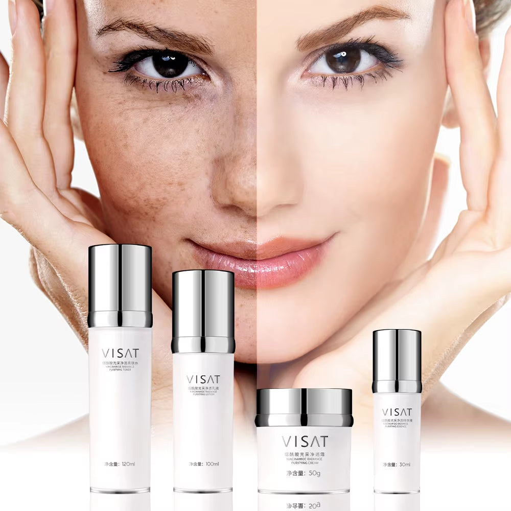 Korean Cosmetics Beauty Skin Care Products Snail Mucin Collagen Face Serum anti Aging Wrinkles Facial Mask Cream Skincare Set