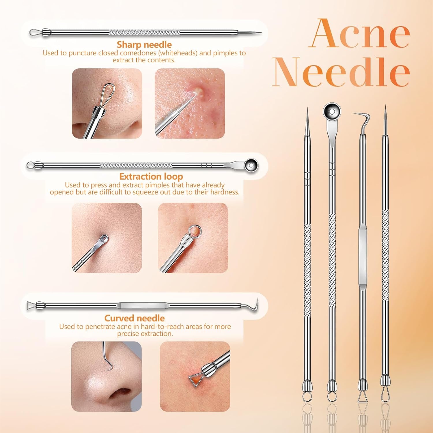 Yccu Blackhead Remover Vacuum Blackhead Vacuum Remover Pore Extractor Blackhead Remover Tool Black Head Remover for Face Blackhead Extractor Pore Cleaner Vacuum with USB Charge 4 Modes 5 Suction Heads