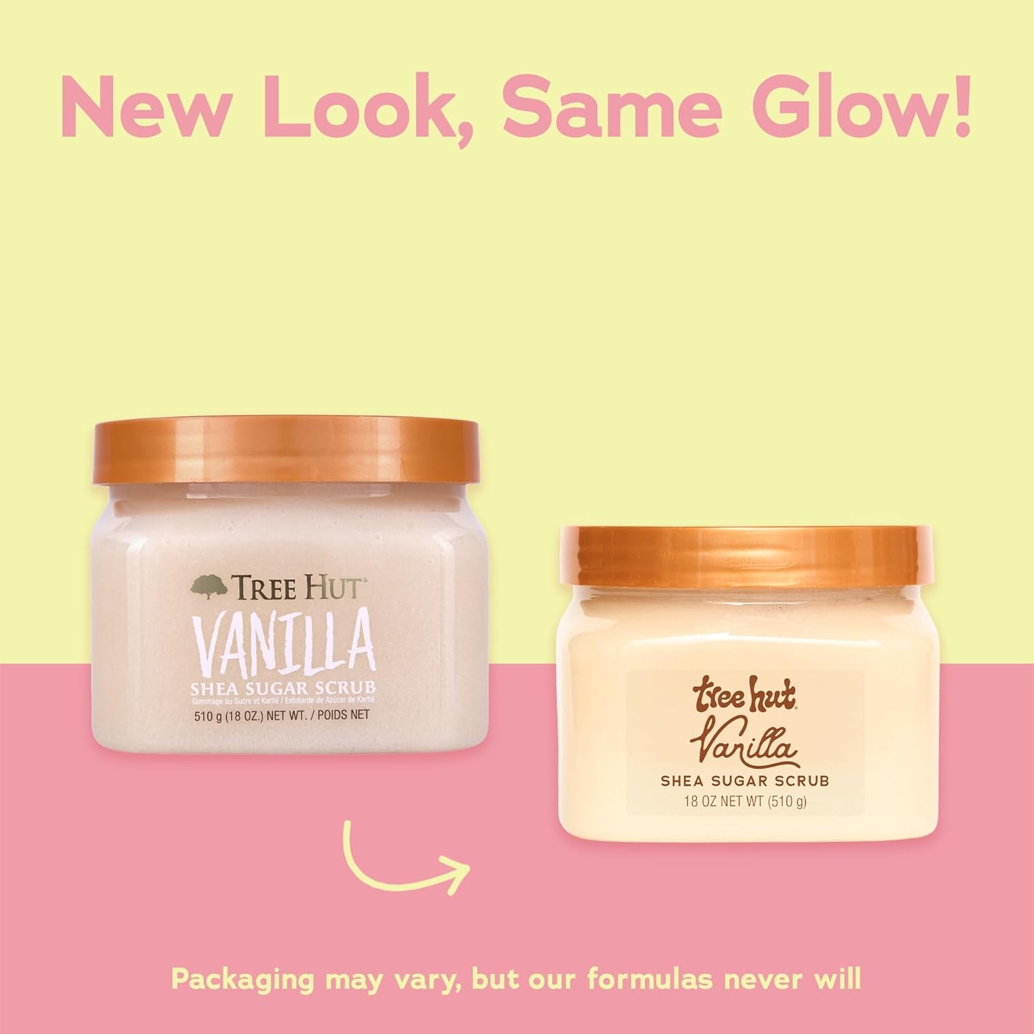 Vanilla Shea Sugar Exfoliating & Hydrating Body Scrub, 18 Oz