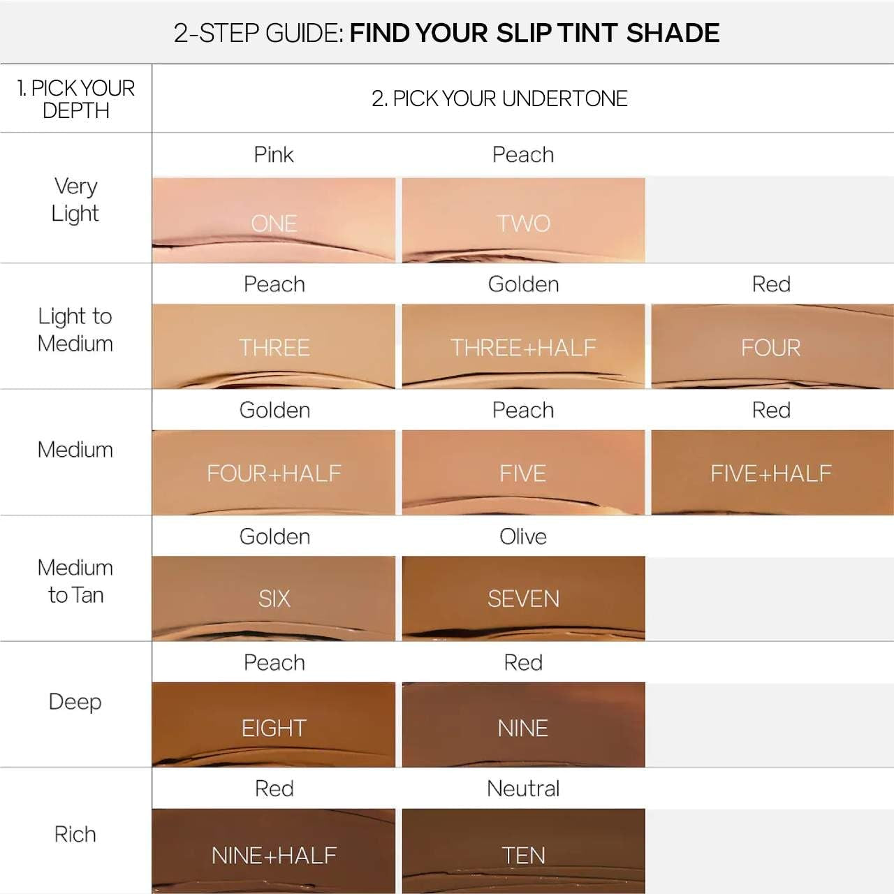 Saie Slip Tint Tinted Moisturizer with SPF 35 - Light Coverage, Glowy Skin Tint & Mineral Sunscreen for Face with Hydrating Hyaluronic Acid - Summer Makeup Essential - Shade Four (1.35 Oz)