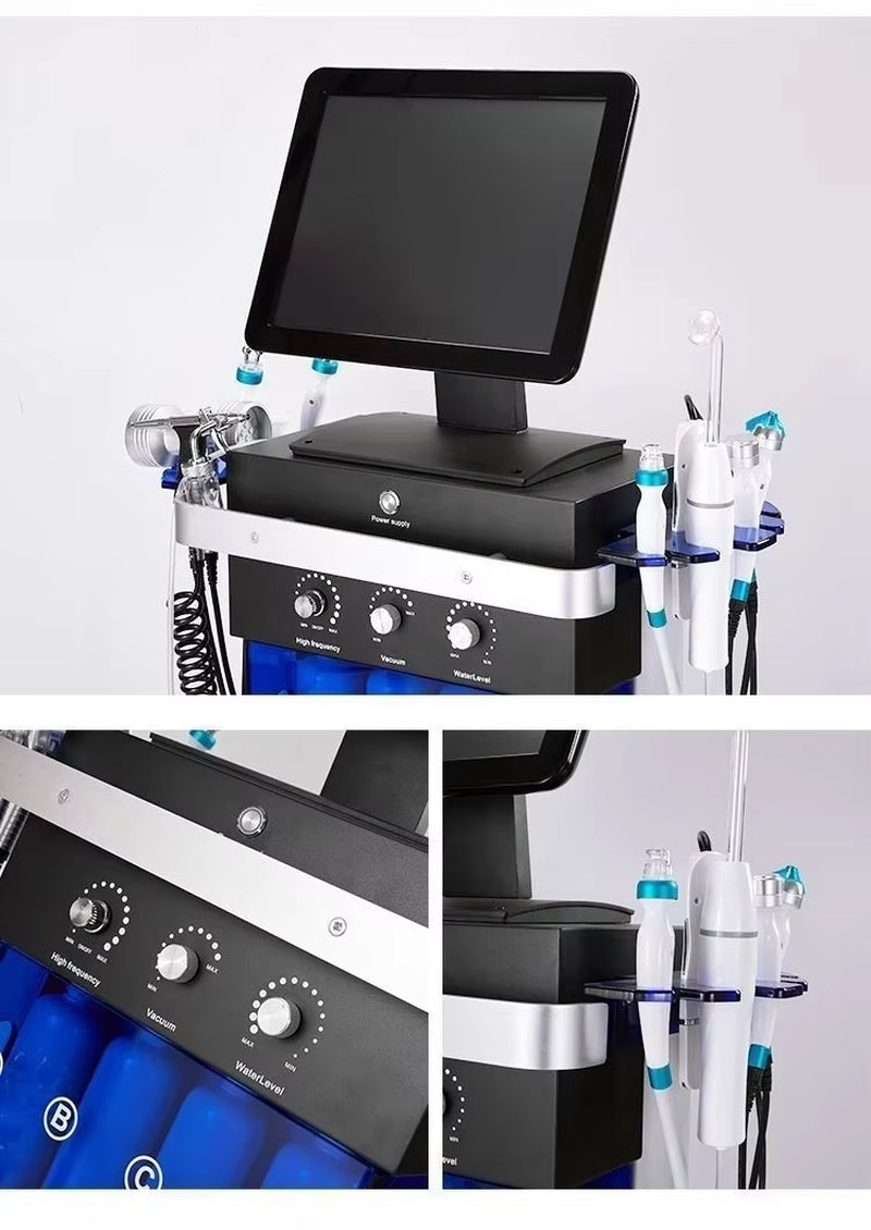 14 in 1 Skincare Facial Deep Cleansing Diamond Peeling Face Skin Care Beauty Machine