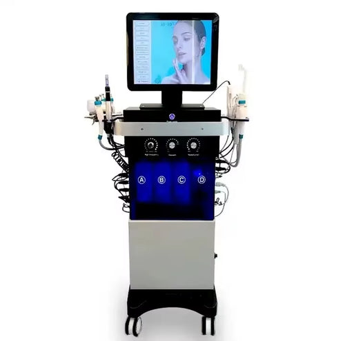 14 in 1 Skincare Facial Deep Cleansing Diamond Peeling Face Skin Care Beauty Machine