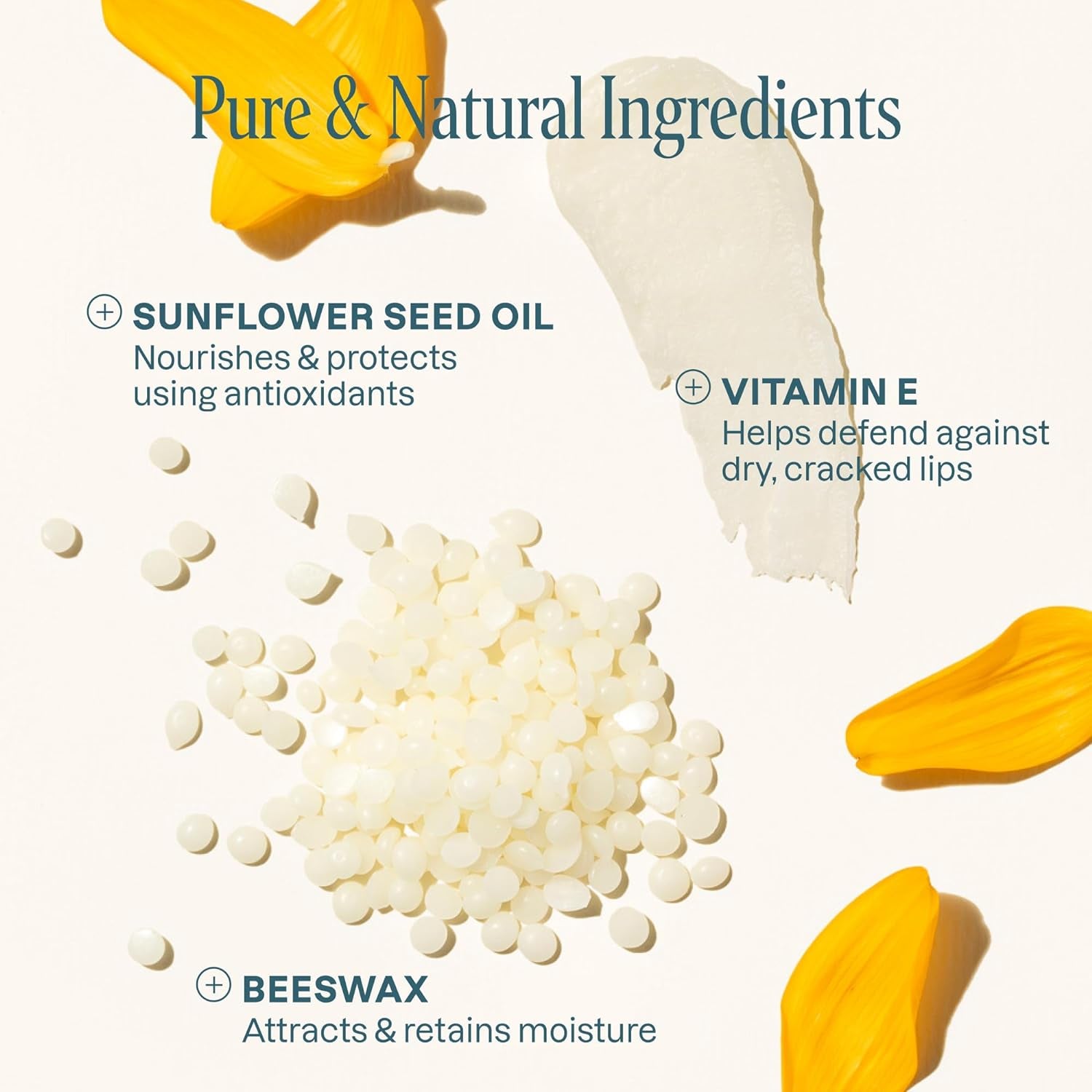 Cliganic Organic Lip Balm Set (6 Flavors) - 100% Natural Hydrating, Moisturizing for Dry Cracked Lips, Stocking Stuffer Gift for Men & Women